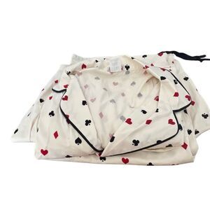 BedHead Card Deck Pajamas Sz.XL